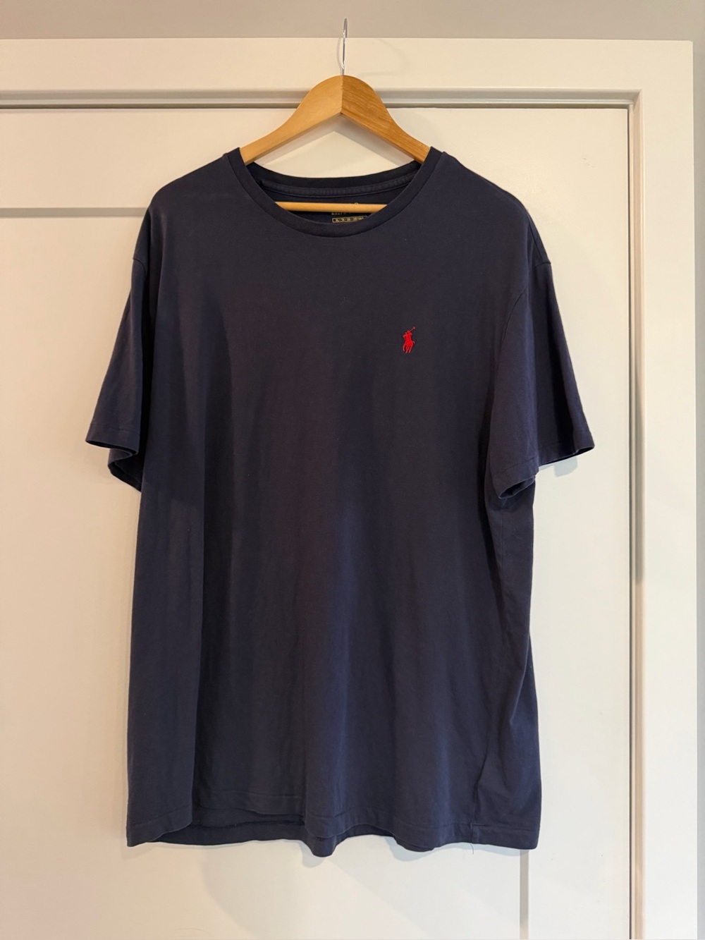 Polo by Ralph Lauren Navy Short Sleeve Tee with Red Pony
